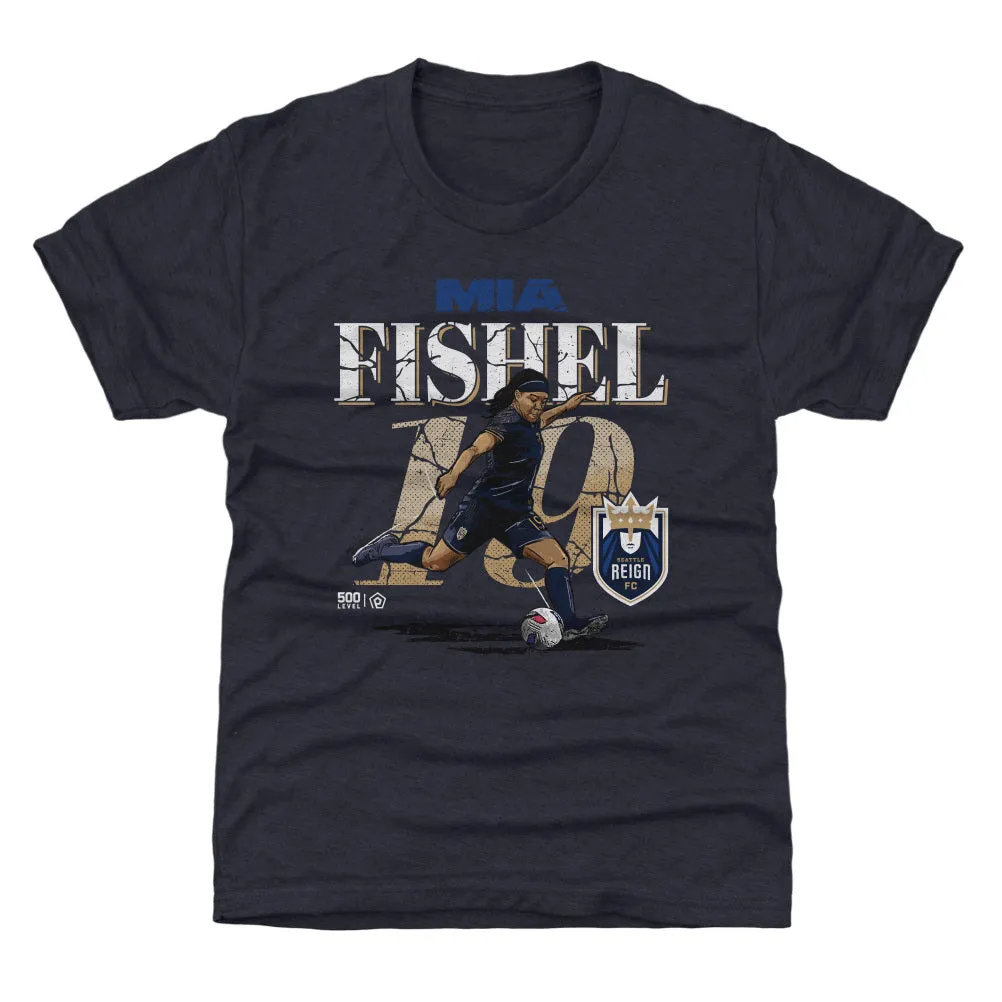 Mia Fishel Seattle Reign Cracked Number WHT sold by 500 Level