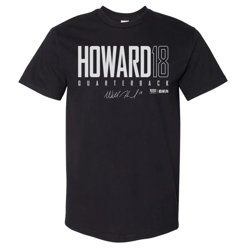 Will Howard Pittsburgh Elite WHT sold by 500 Level