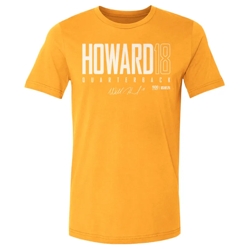Will Howard Pittsburgh Elite WHT sold by 500 Level