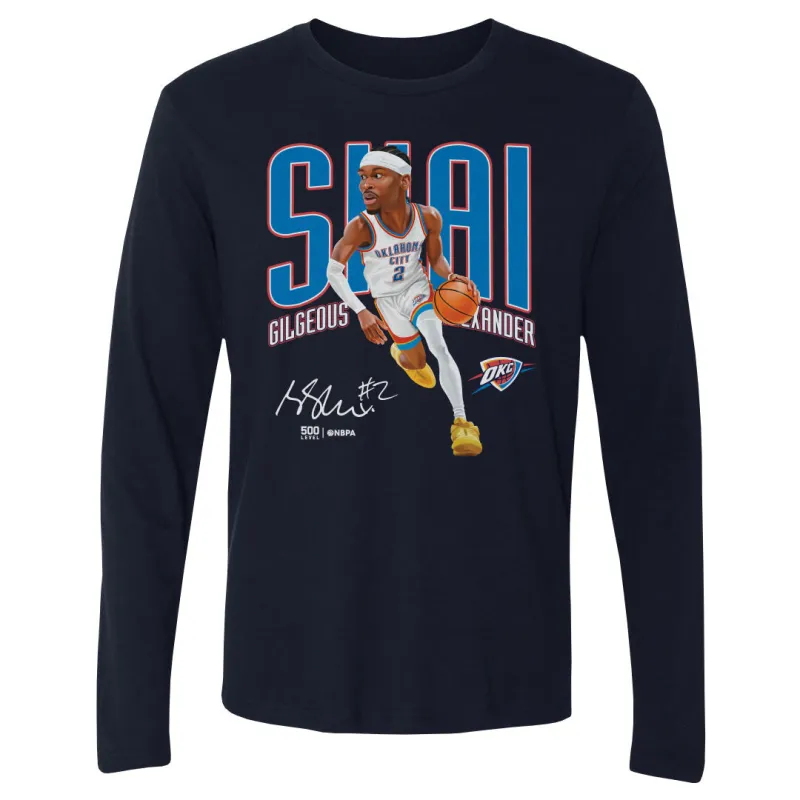 Shai Gilgeous-Alexander Oklahoma City Thunder Caricature WHT sold by 500 Level
