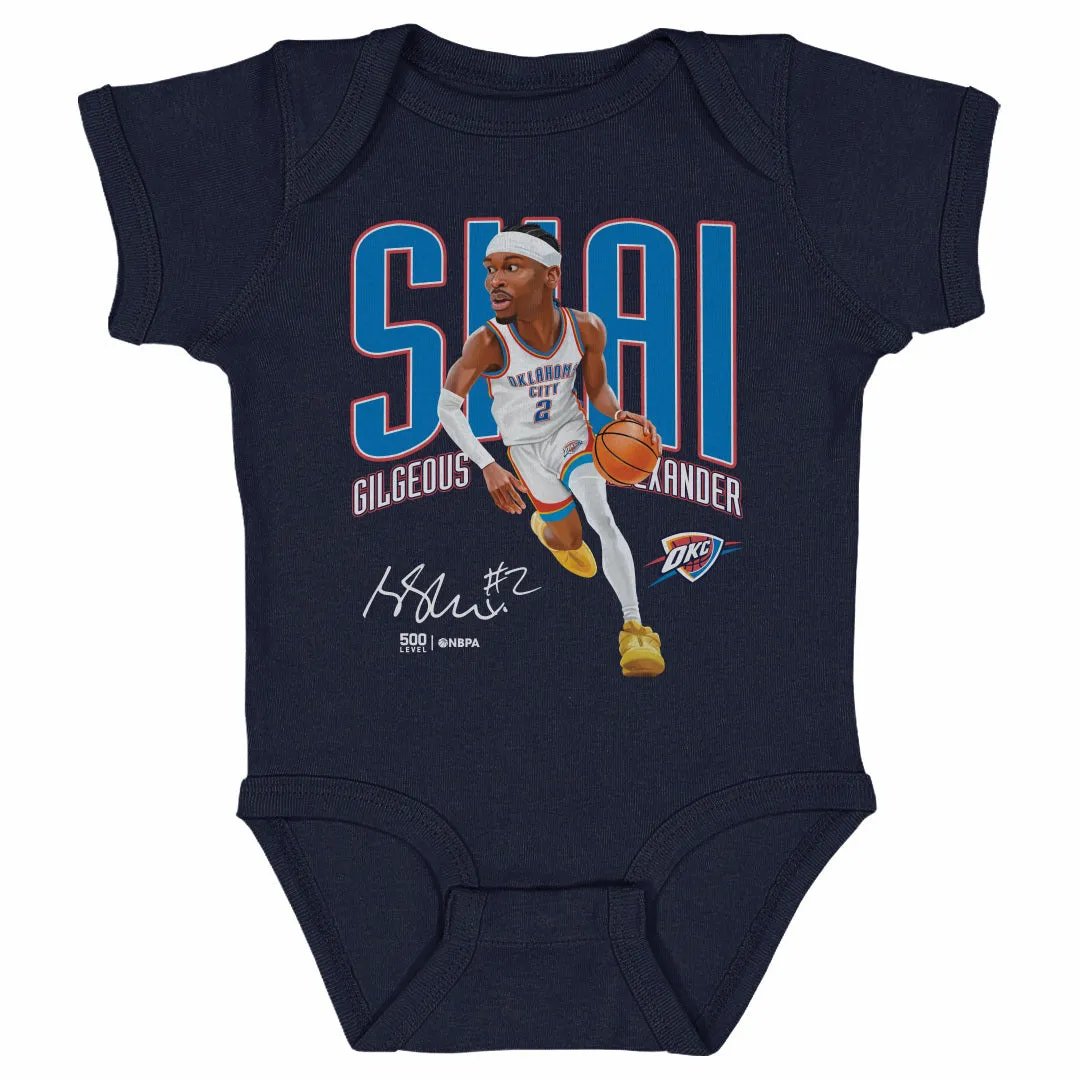 Shai Gilgeous-Alexander Oklahoma City Thunder Caricature WHT sold by 500 Level