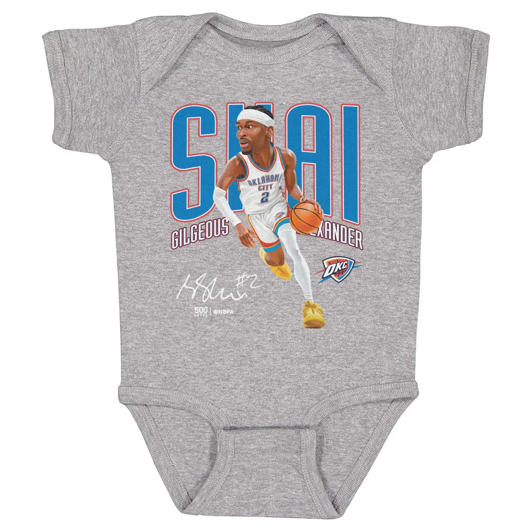 Shai Gilgeous-Alexander Oklahoma City Thunder Caricature WHT sold by 500 Level product image thumbnail 2