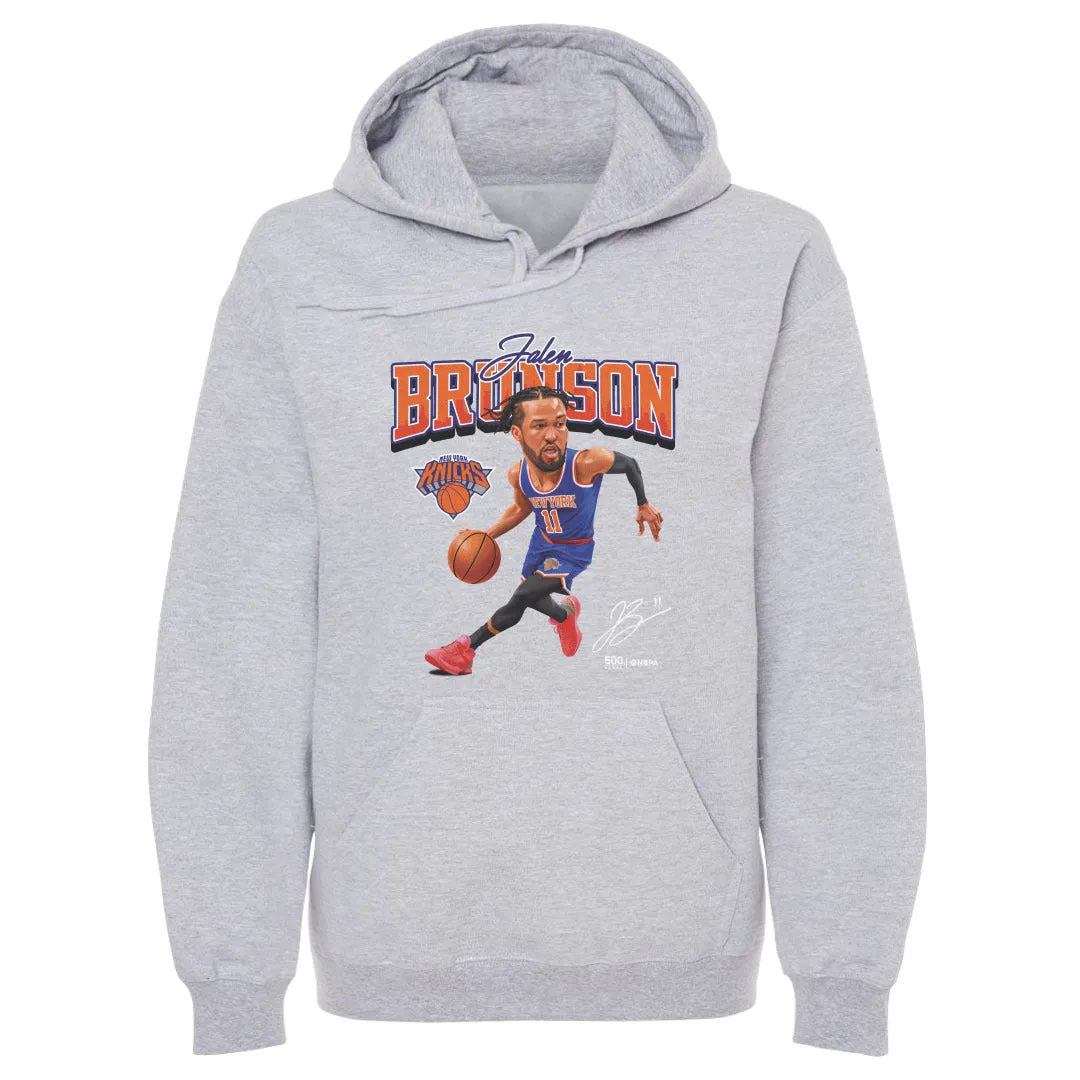 Jalen Brunson New York Knicks Caricature WHT sold by 500 Level