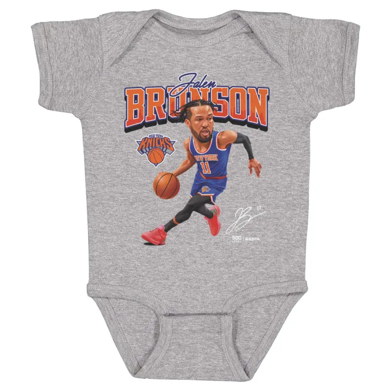 Jalen Brunson New York Knicks Caricature WHT sold by 500 Level