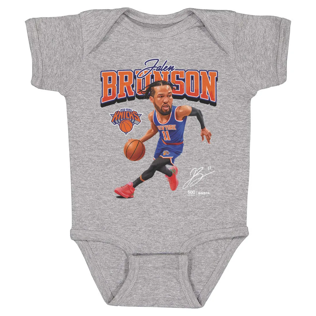 Jalen Brunson New York Knicks Caricature WHT sold by 500 Level