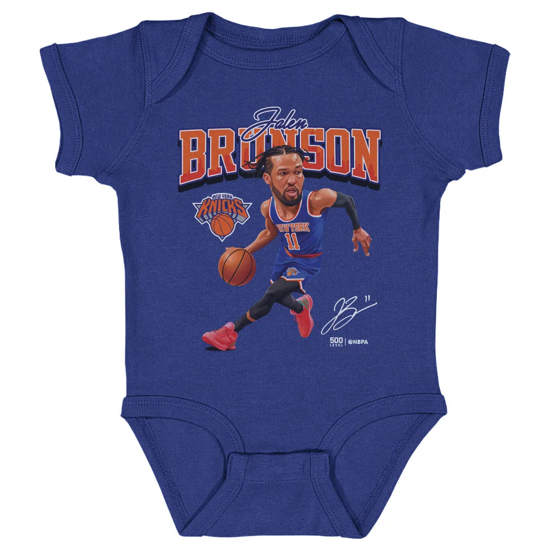 Jalen Brunson New York Knicks Caricature WHT sold by 500 Level product image thumbnail 2