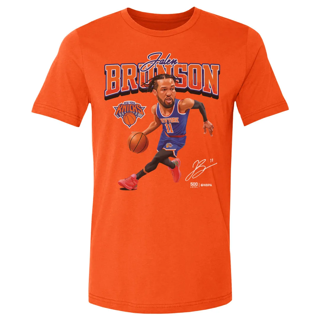 Jalen Brunson New York Knicks Caricature WHT sold by 500 Level product image thumbnail 3
