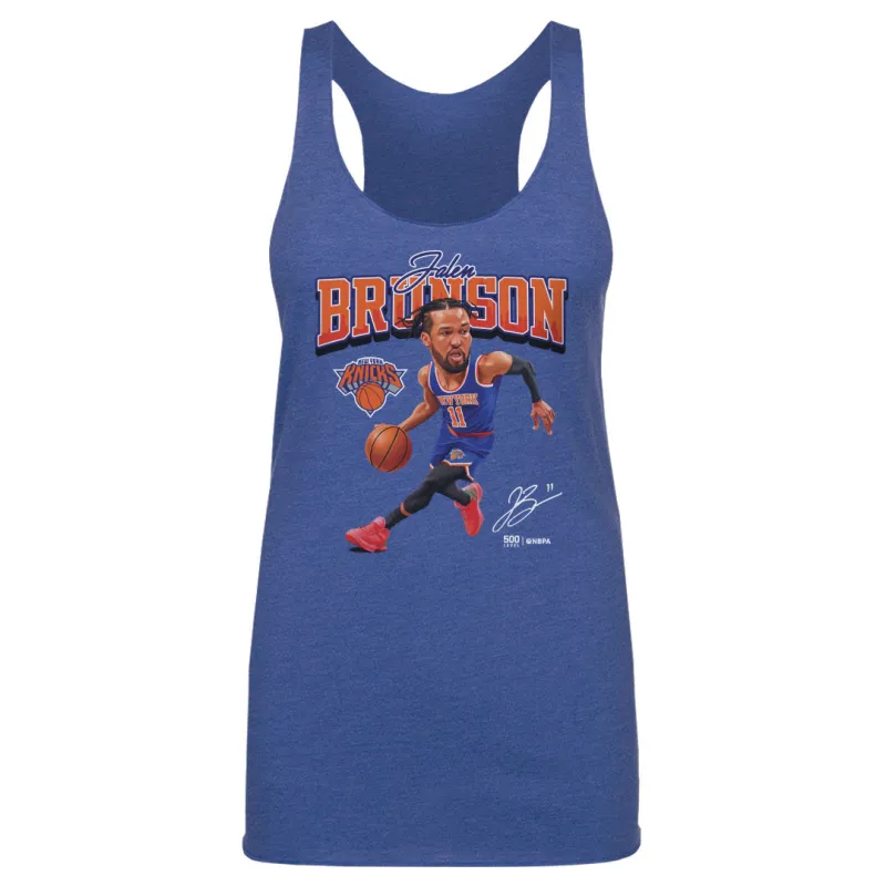 Jalen Brunson New York Knicks Caricature WHT sold by 500 Level