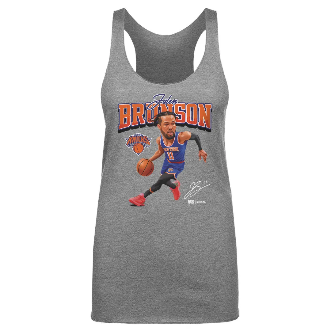 Jalen Brunson New York Knicks Caricature WHT sold by 500 Level product image thumbnail 2