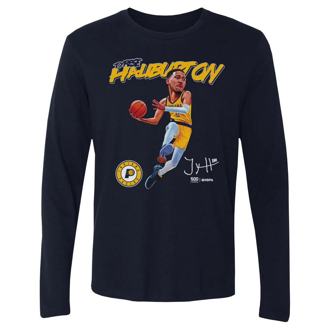 Tyrese Haliburton Indiana Pacers Caricature WHT sold by 500 Level