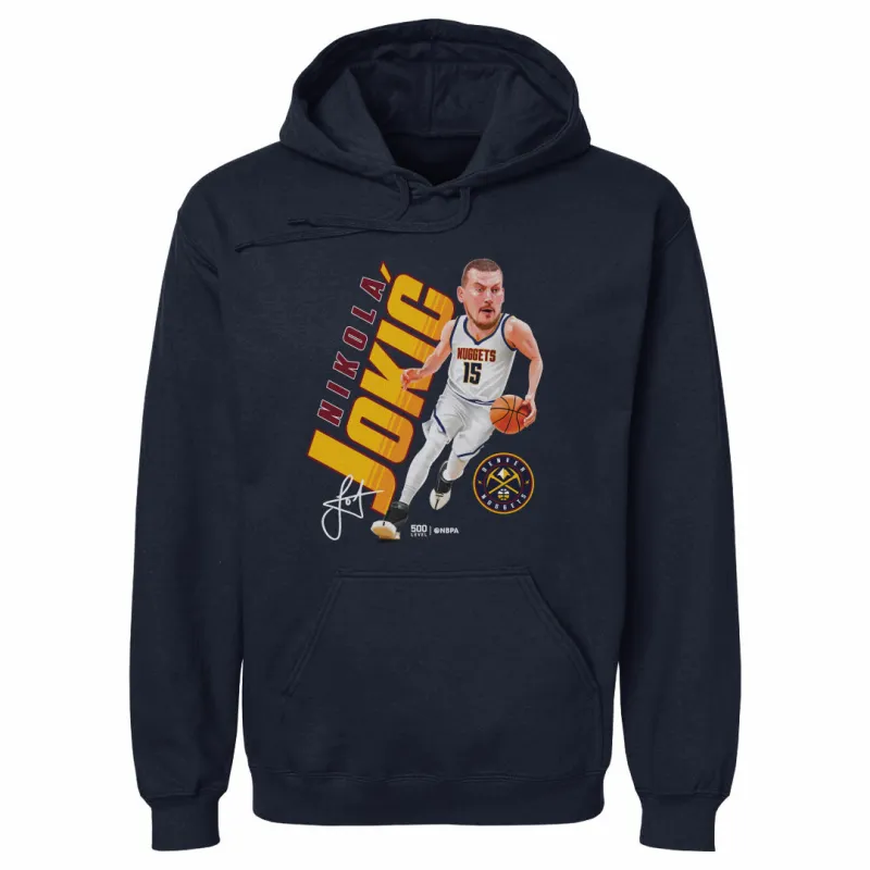 Nikola Jokic Denver Nuggets Caricature WHT sold by 500 Level