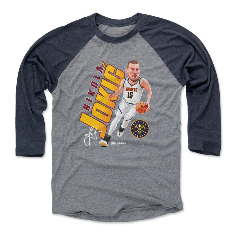 Nikola Jokic Denver Nuggets Caricature WHT sold by 500 Level