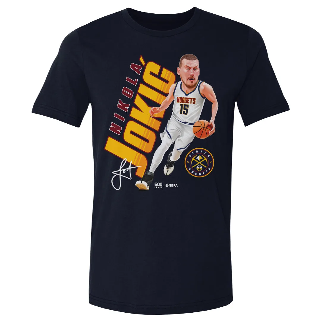 Nikola Jokic Denver Nuggets Caricature WHT sold by 500 Level product image thumbnail 2