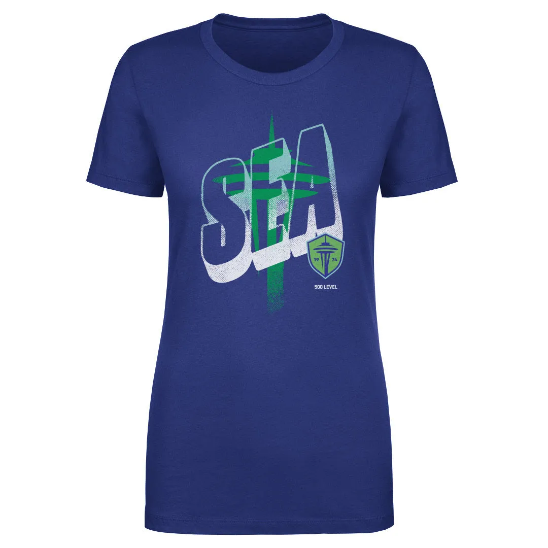 Seattle Sounders FC Wave Bold WHT sold by 500 Level