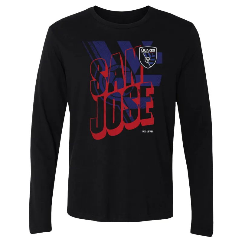 San Jose Earthquakes Wave Bold WHT sold by 500 Level