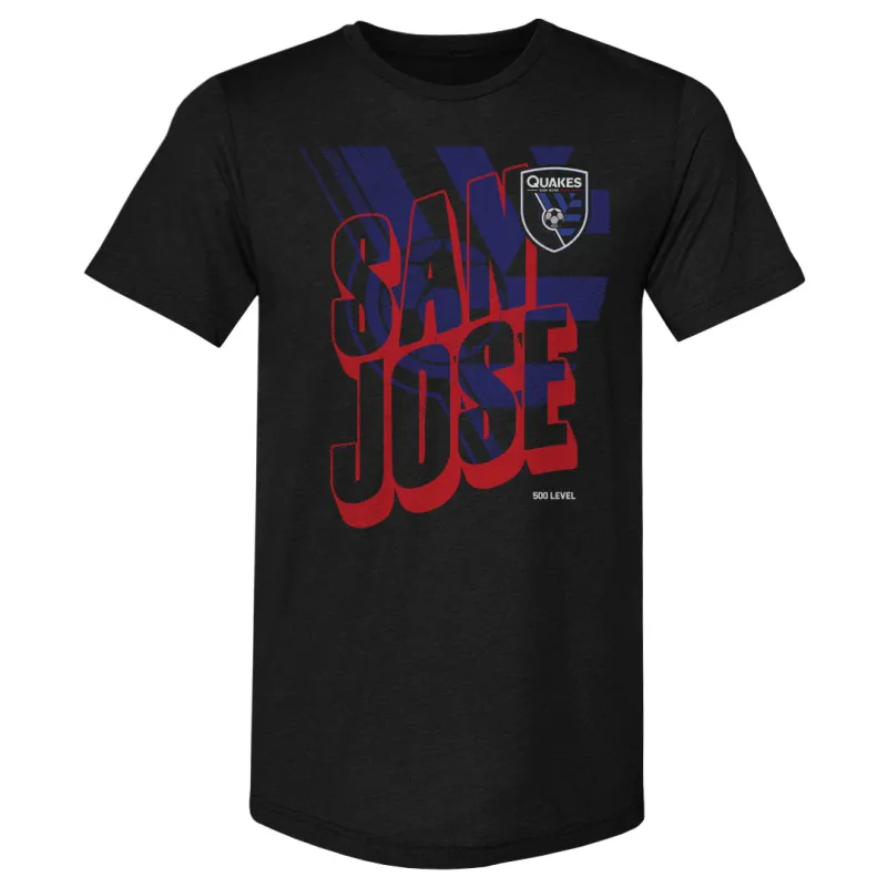 San Jose Earthquakes Wave Bold WHT sold by 500 Level