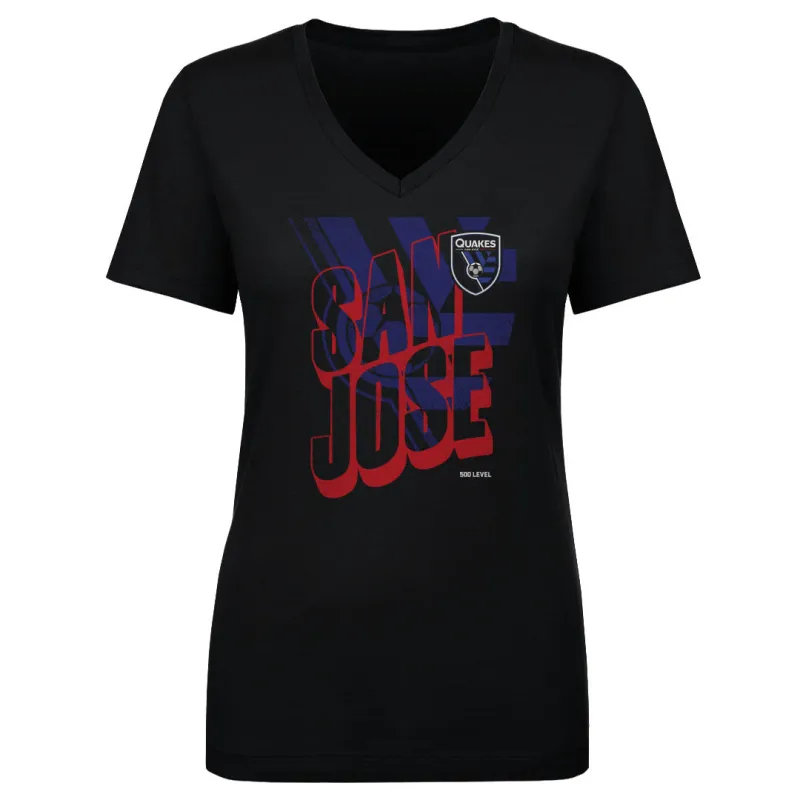 San Jose Earthquakes Wave Bold WHT sold by 500 Level