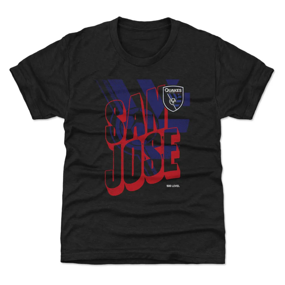 San Jose Earthquakes Wave Bold WHT sold by 500 Level