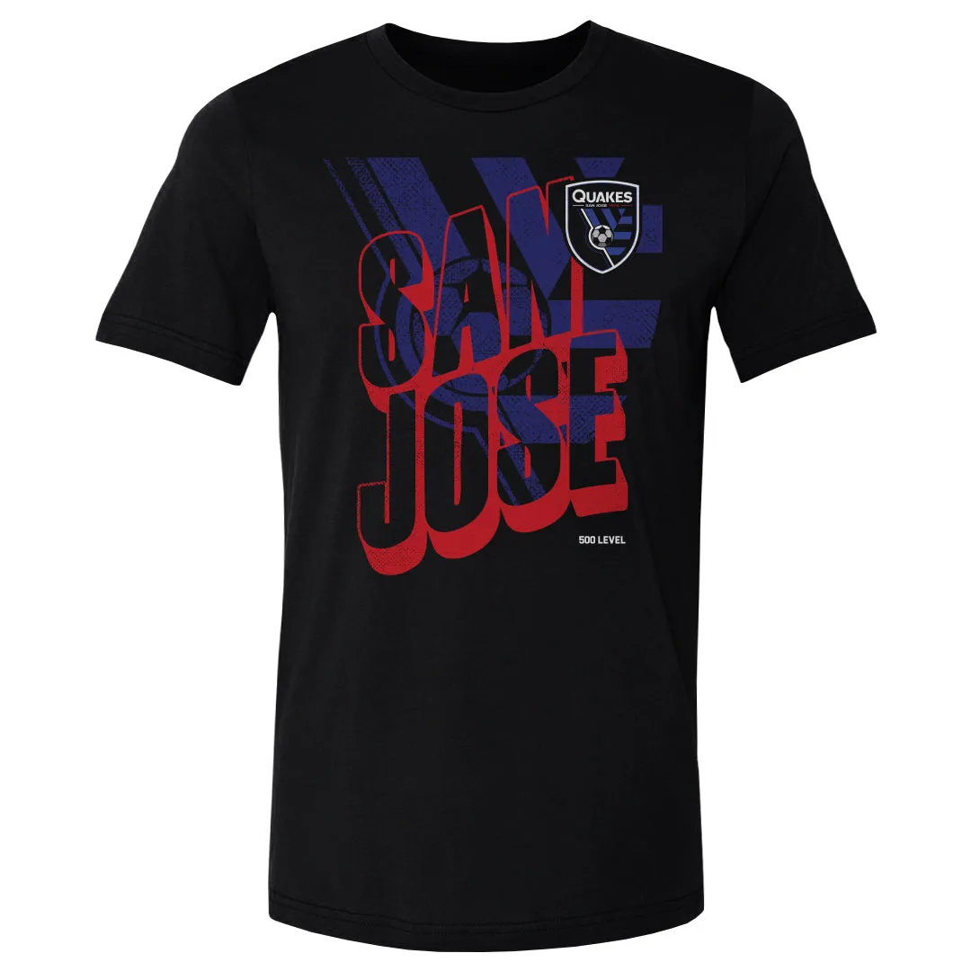 San Jose Earthquakes Wave Bold WHT sold by 500 Level
