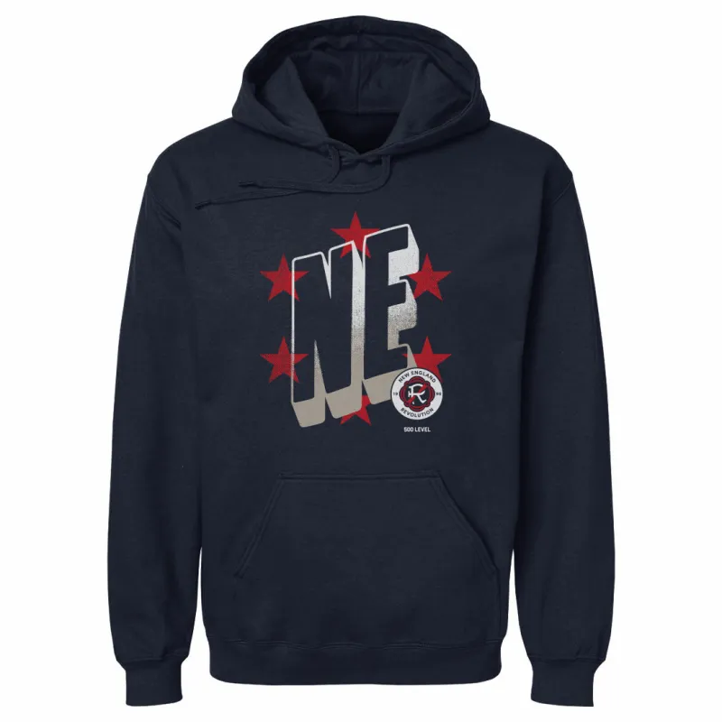 New England Revolution Wave Bold WHT sold by 500 Level