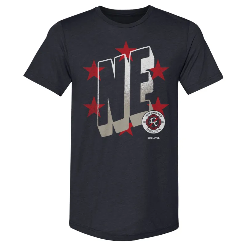 New England Revolution Wave Bold WHT sold by 500 Level