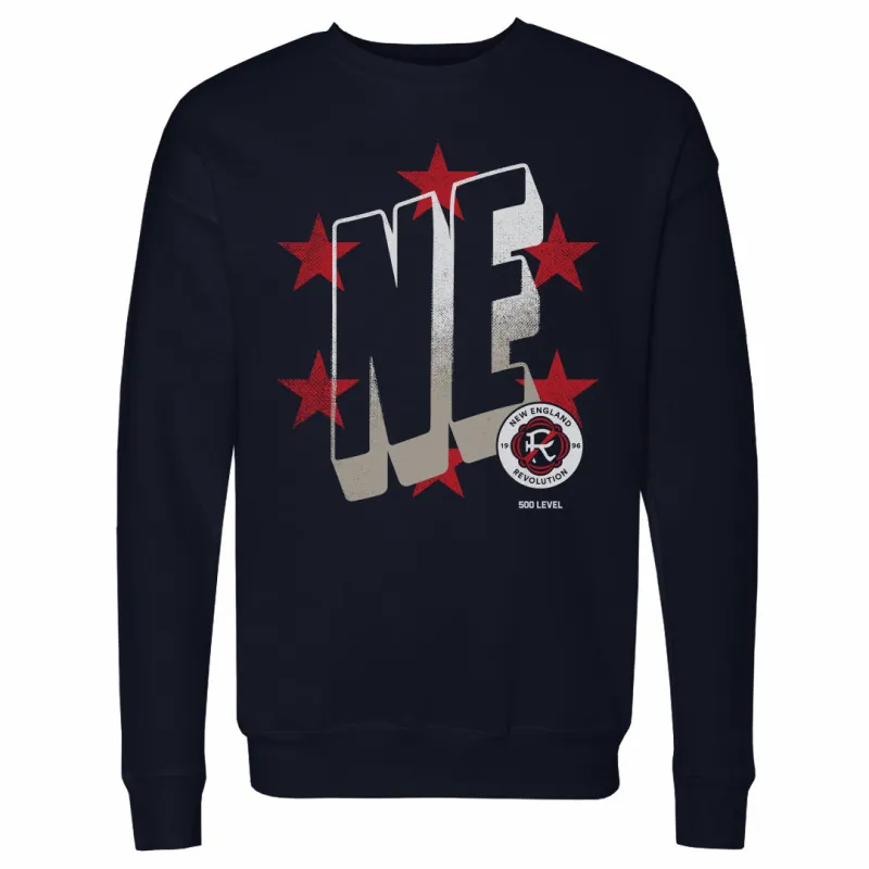 New England Revolution Wave Bold WHT sold by 500 Level