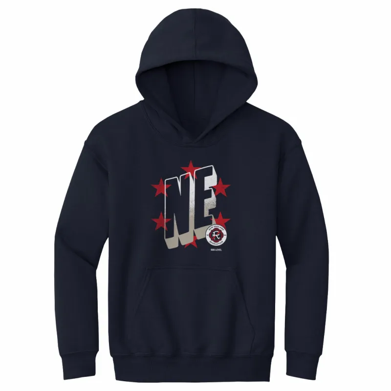New England Revolution Wave Bold WHT sold by 500 Level
