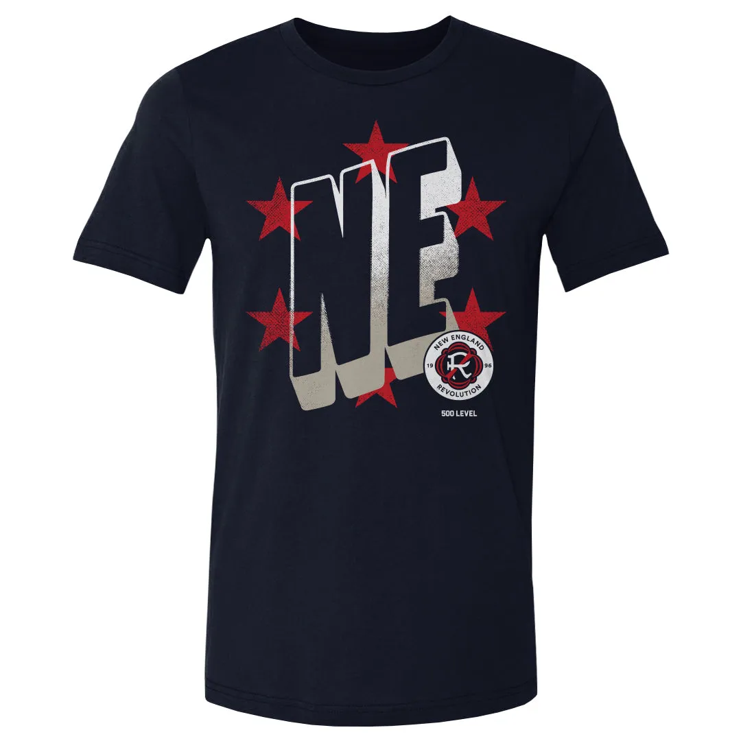 New England Revolution Wave Bold WHT sold by 500 Level