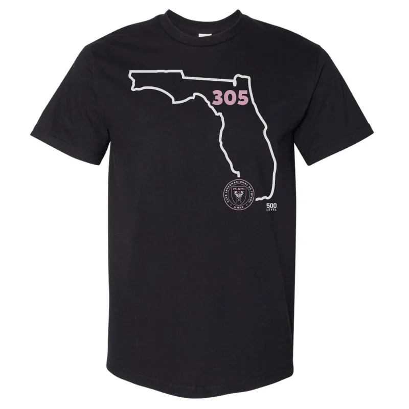 Inter Miami CF 305 Area Code State WHT sold by 500 Level
