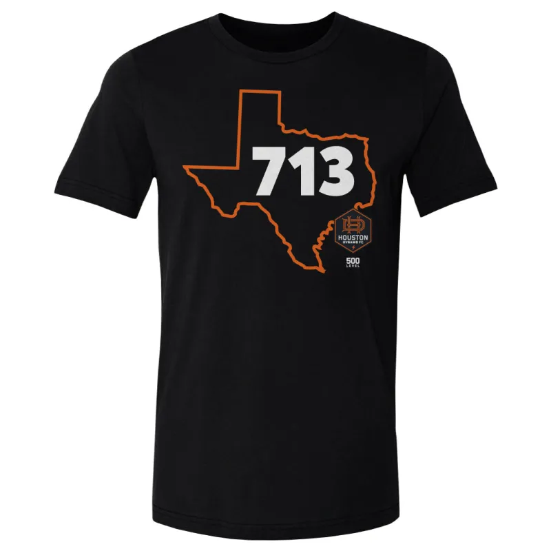 Houston Dynamo FC Area Code State WHT sold by 500 Level