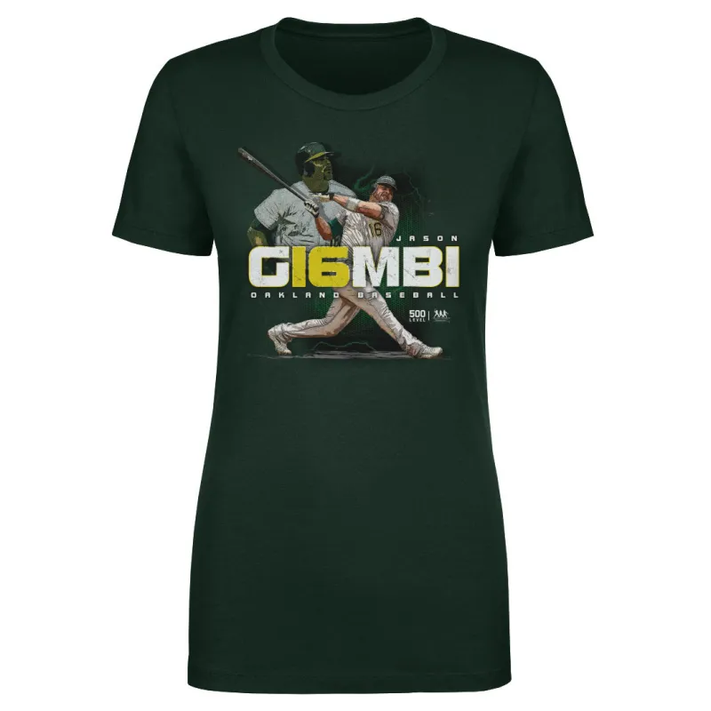 Jason Giambi Oakland Player Number WHT sold by 500 Level