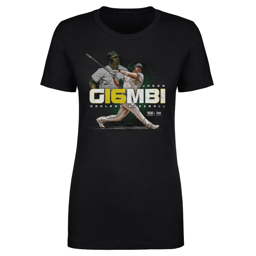 Jason Giambi Oakland Player Number WHT sold by 500 Level product image thumbnail 2