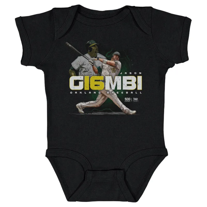 Jason Giambi Oakland Player Number WHT sold by 500 Level
