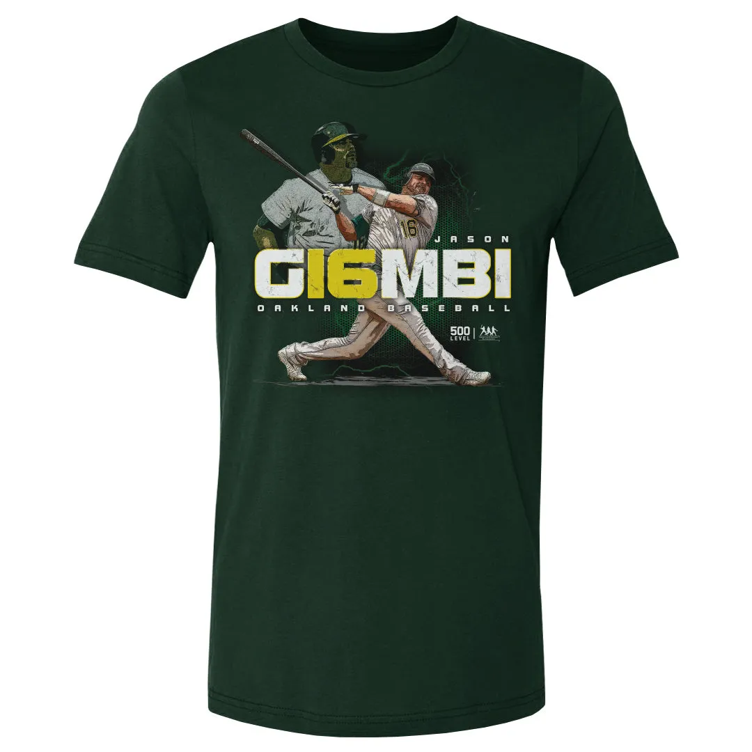 Jason Giambi Oakland Player Number WHT sold by 500 Level product image thumbnail 2