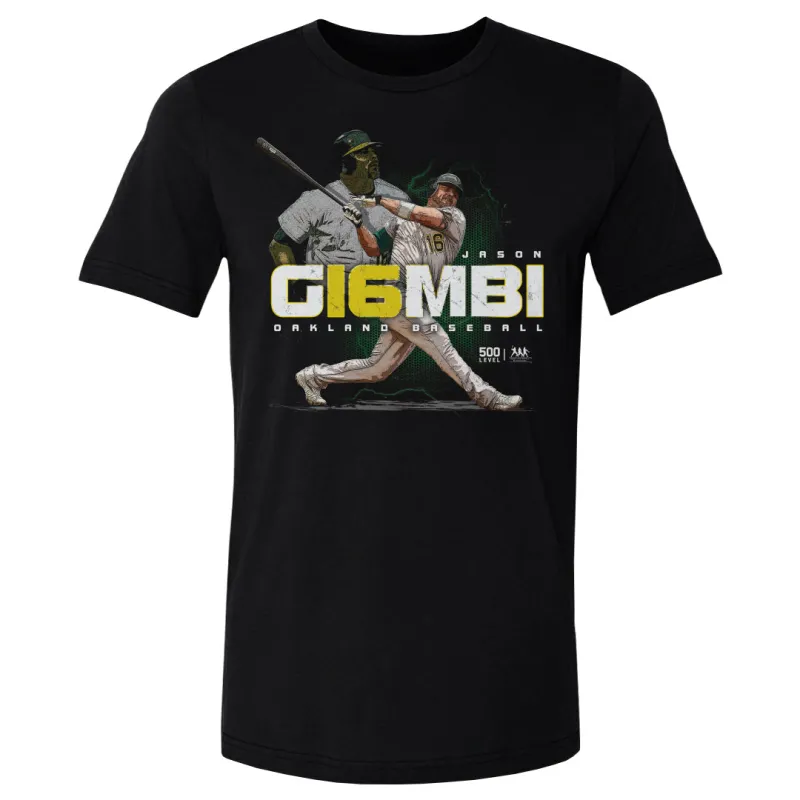 Jason Giambi Oakland Player Number WHT sold by 500 Level