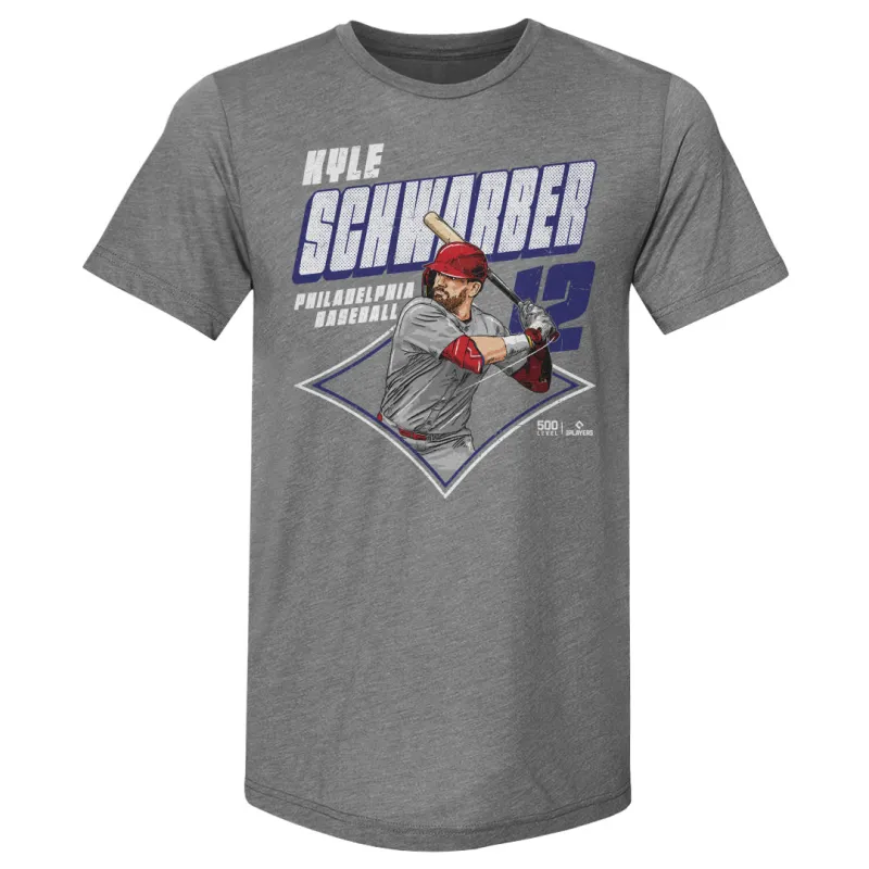 Kyle Schwarber Philadelphia Diamond WHT sold by 500 Level