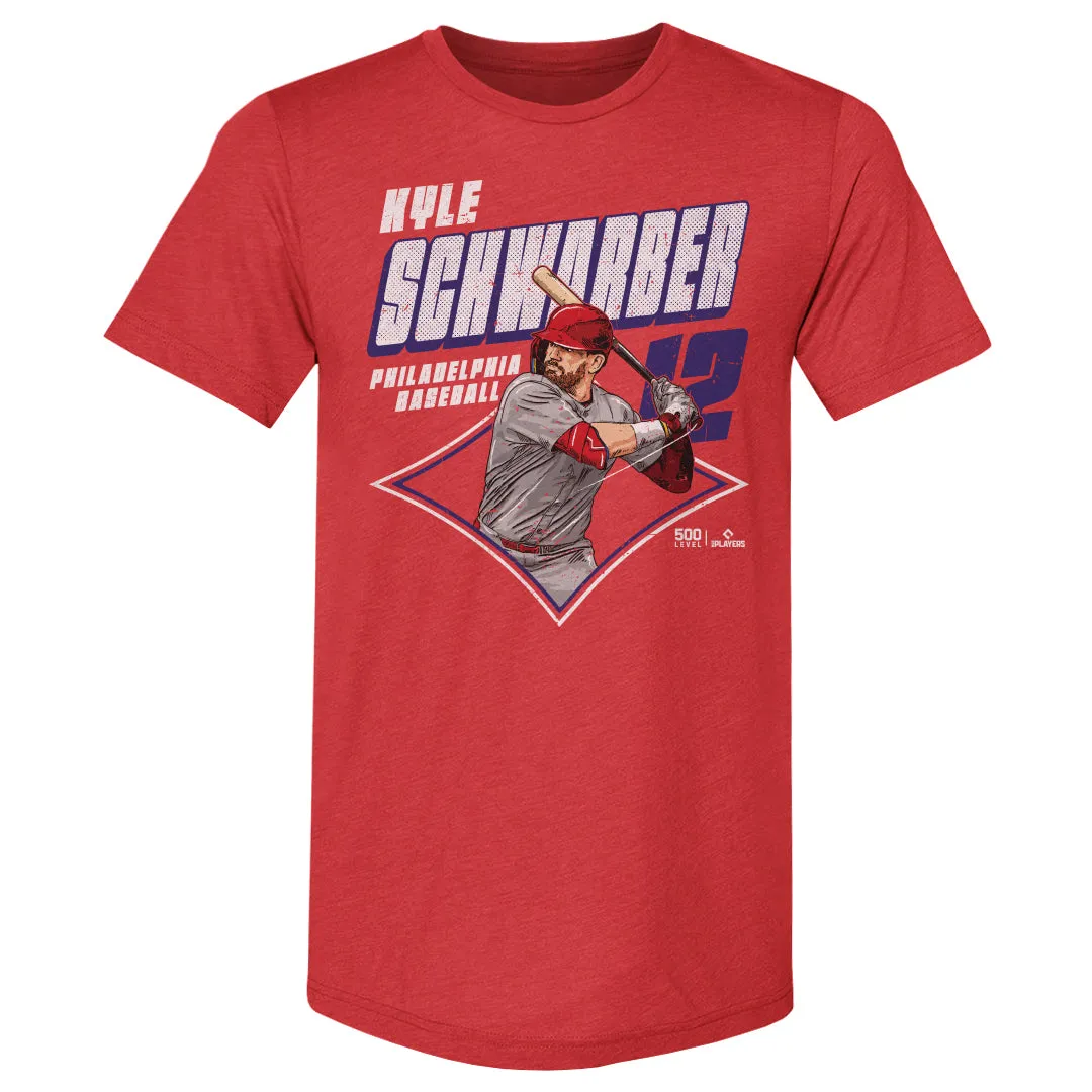 Kyle Schwarber Philadelphia Diamond WHT sold by 500 Level product image thumbnail 2