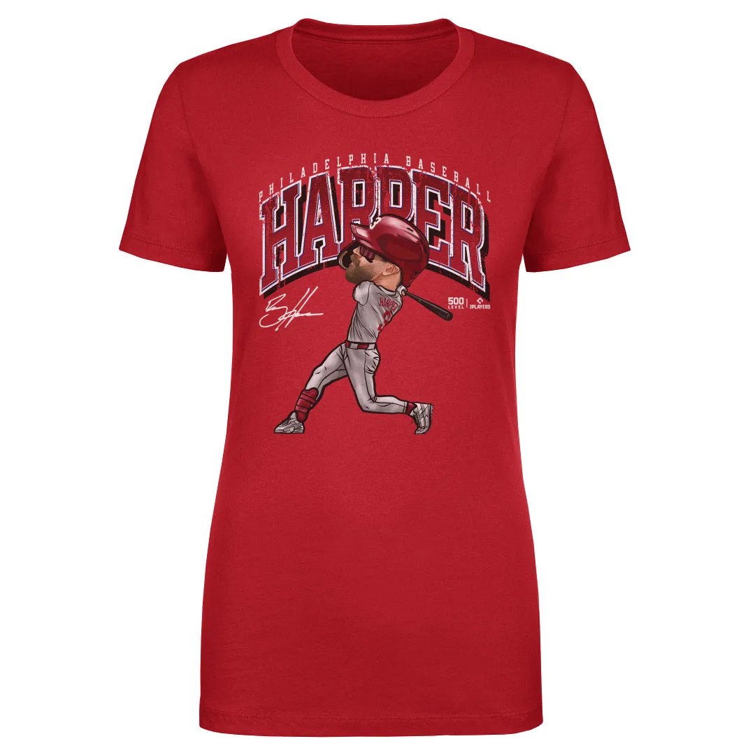 Bryce Harper Philadelphia Cartoon WHT sold by 500 Level product image thumbnail 2