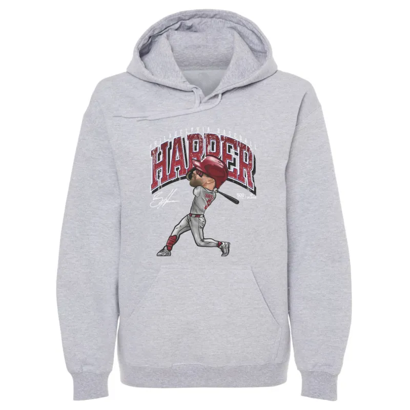 Bryce Harper Philadelphia Cartoon WHT sold by 500 Level