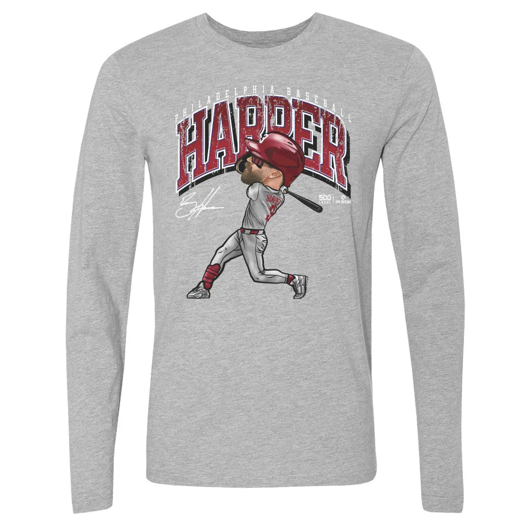 Bryce Harper Philadelphia Cartoon WHT sold by 500 Level product image thumbnail 2