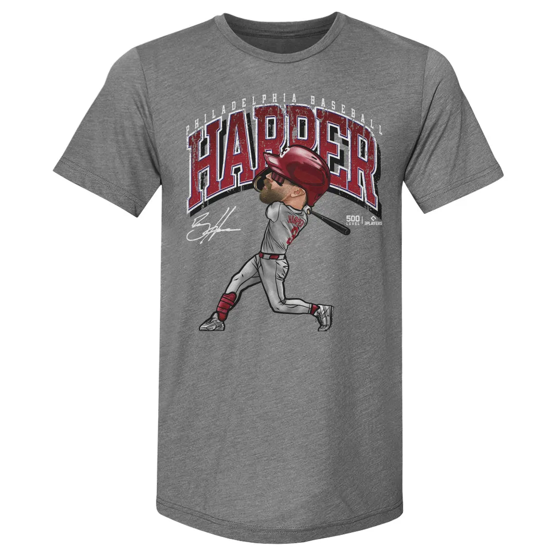Bryce Harper Philadelphia Cartoon WHT sold by 500 Level