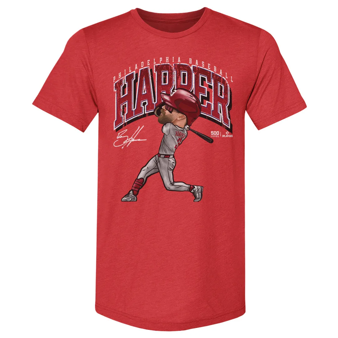 Bryce Harper Philadelphia Cartoon WHT sold by 500 Level product image thumbnail 2