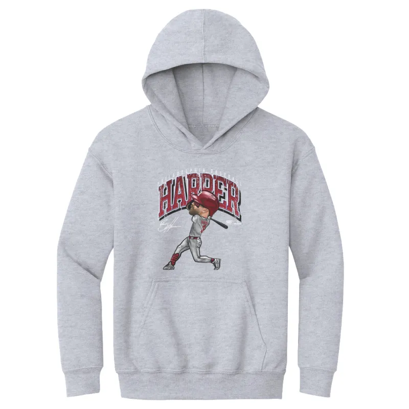 Bryce Harper Philadelphia Cartoon WHT sold by 500 Level