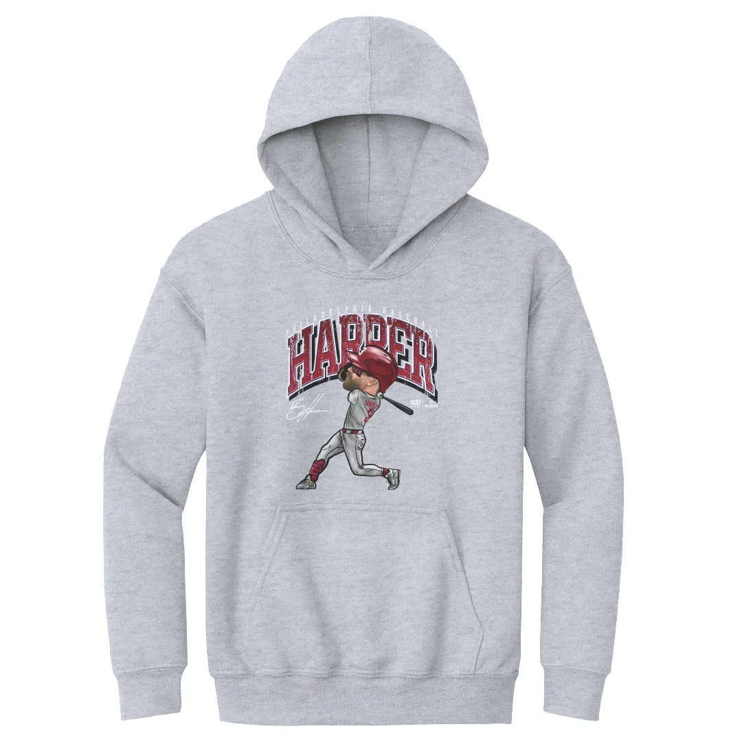 Bryce Harper Philadelphia Cartoon WHT sold by 500 Level
