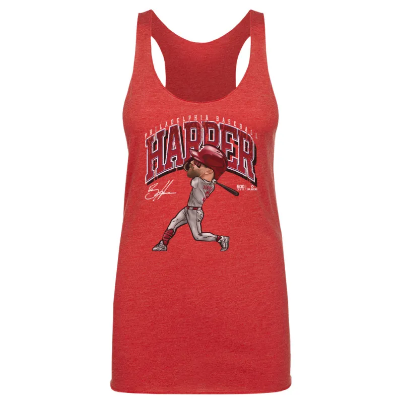 Bryce Harper Philadelphia Cartoon WHT sold by 500 Level