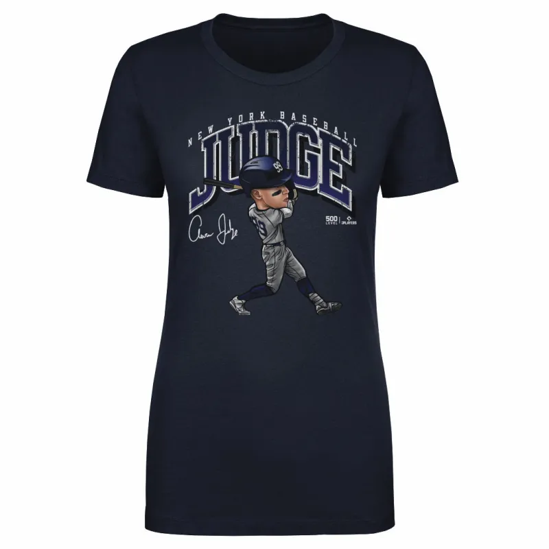 Aaron Judge New York Y Cartoon WHT sold by 500 Level