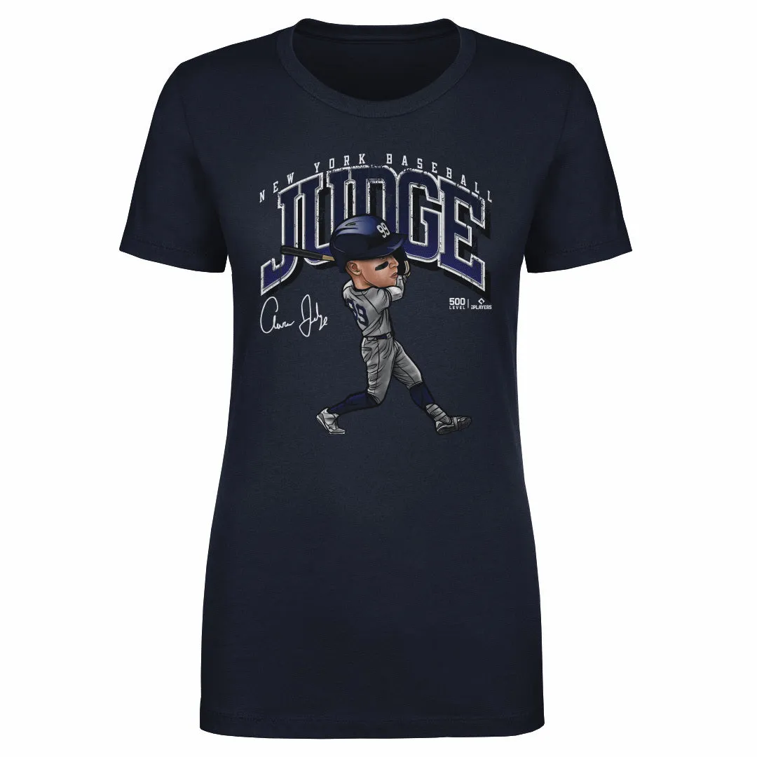 Aaron Judge New York Y Cartoon WHT sold by 500 Level