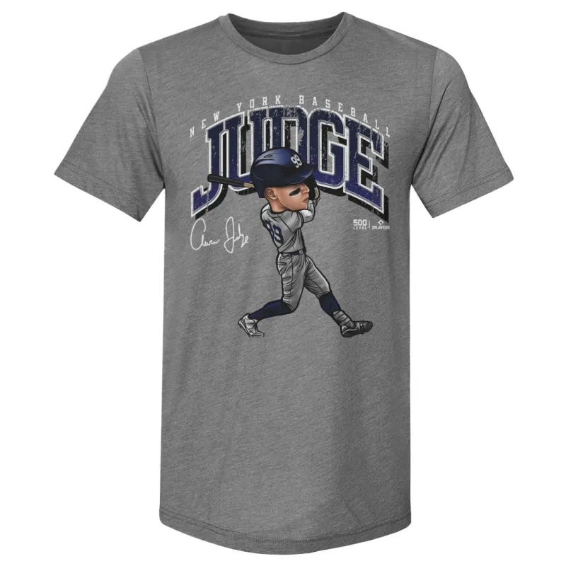 Aaron Judge New York Y Cartoon WHT sold by 500 Level