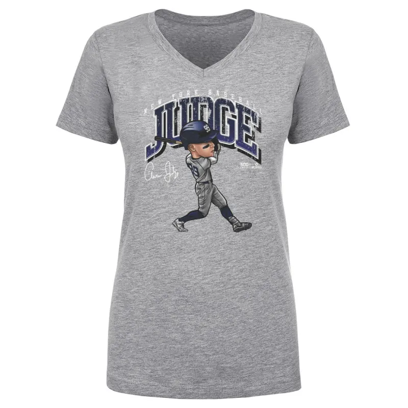 Aaron Judge New York Y Cartoon WHT sold by 500 Level
