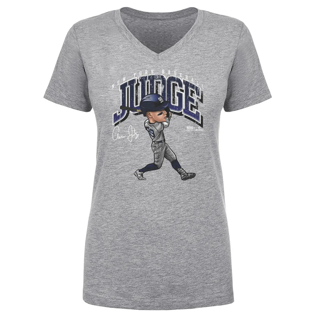 Aaron Judge New York Y Cartoon WHT sold by 500 Level